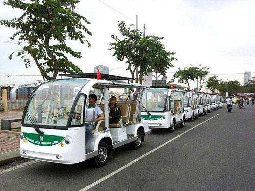 du lịch xe điện đ&agrave; nẵng 1