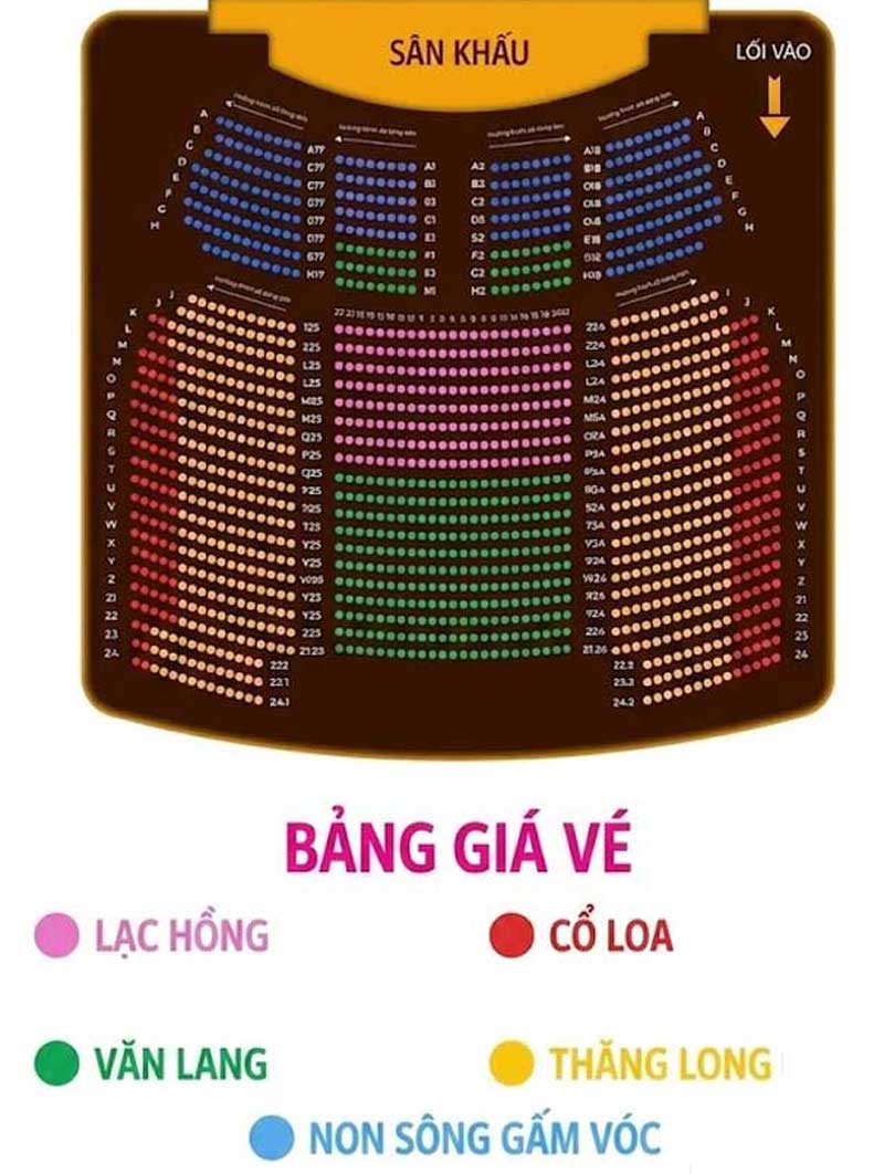 sơ đồ kh&aacute;n đ&agrave;i show đất nước thi&ecirc;n h&ugrave;ng ca